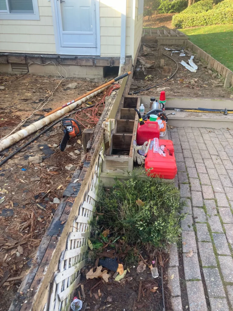 Deck remodeling Deck construction Back yard upgrade Vinyl deck Vinyl decking Composite decking deck builder near me deck contractors near me