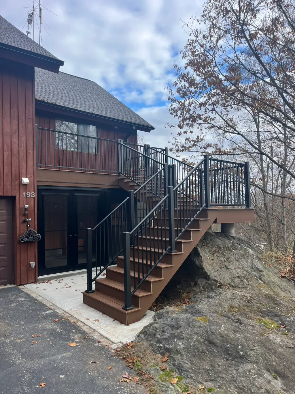 Roof top deck on pedestals Deck remodeling Deck construction Back yard upgrade Vinyl deck Vinyl decking Composite decking deck builder near me deck contractors near me Low maintenance deck