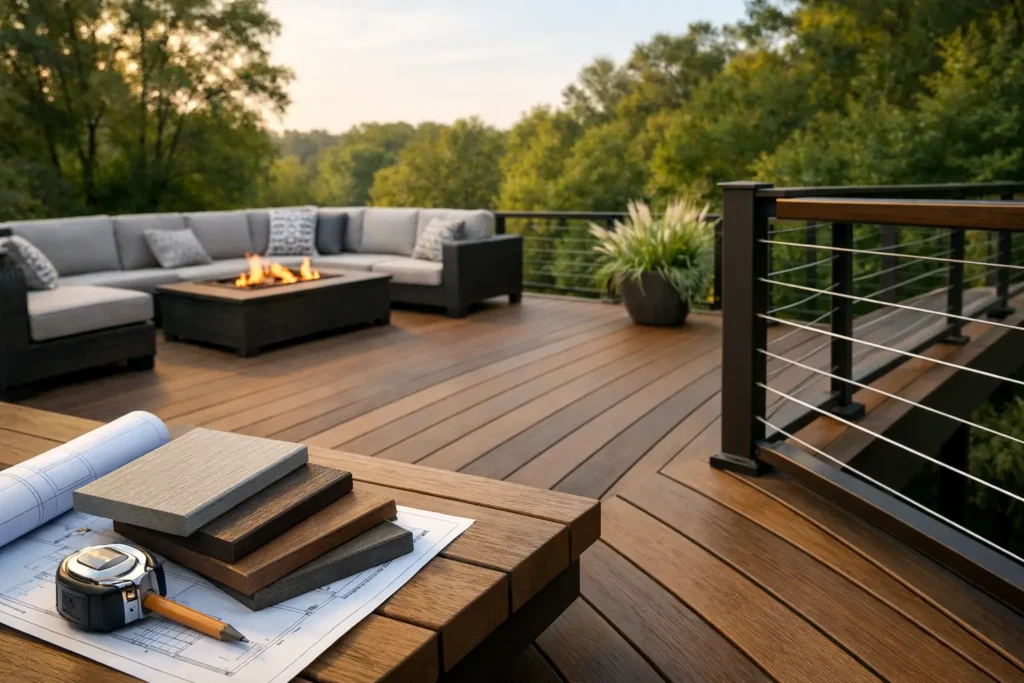 Custom Composite Deck Design That Lasts