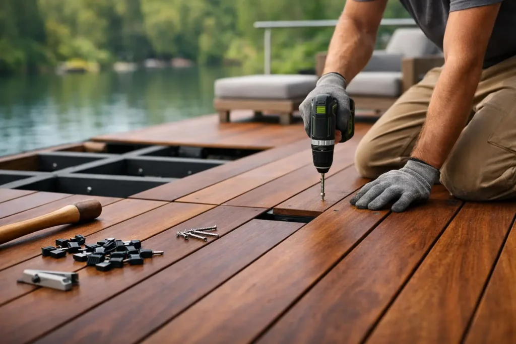 Ipe Hardwood Deck Installation Done Right