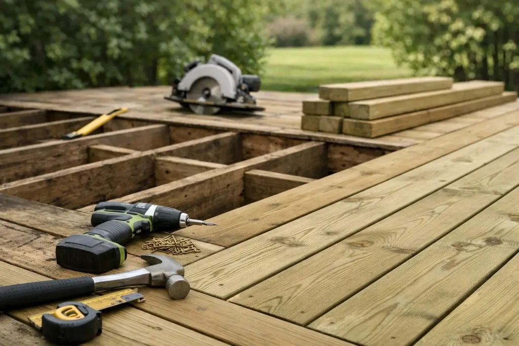 Pressure Treated Deck Replacement Guide