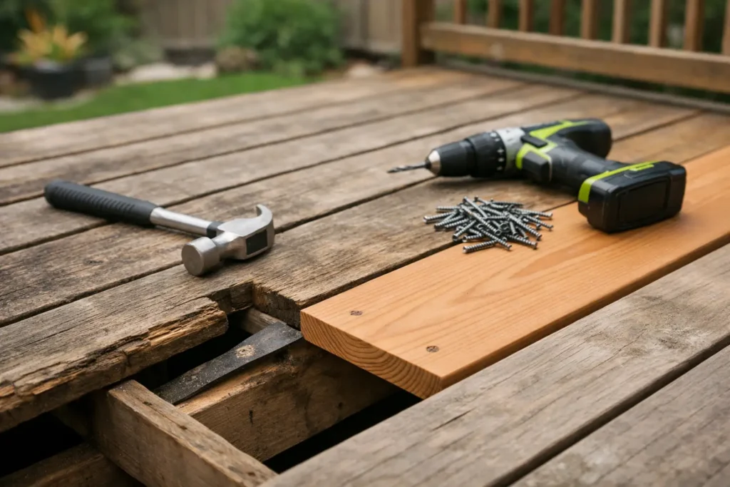 Can You Replace Deck Boards Only?