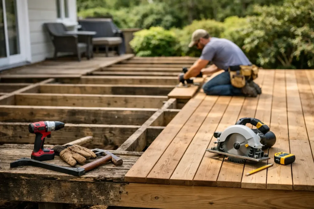 How to Replace an Old Deck Without Cutting Corners