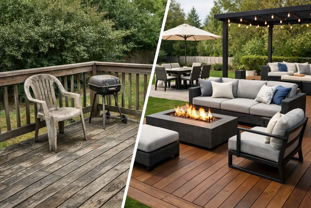 Deck Remodel Before After Changes That Matter