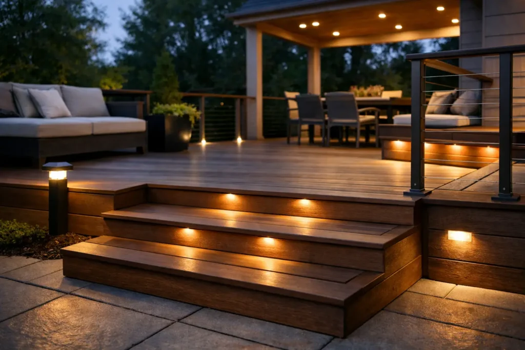 How to Add Deck Lighting That Looks Built In