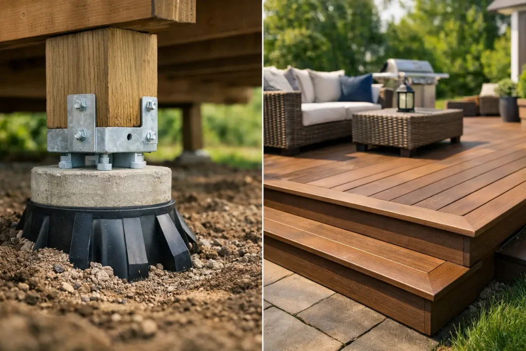 Deck Footings That Protect a Premium Deck