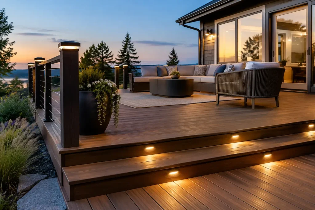 Deck Lighting Installation Ideas for Modern Decks