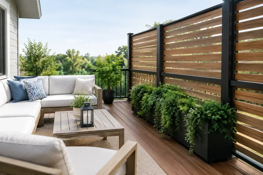 How to Add Deck Privacy Without Closing It In